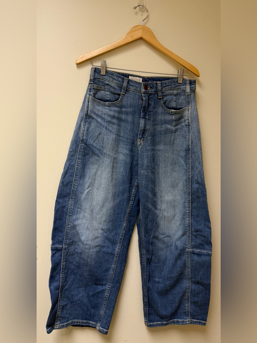 Pilcro Kenna Mid-Rise Heritage Barrel Jeans 🔵 - Picture 3 of 14